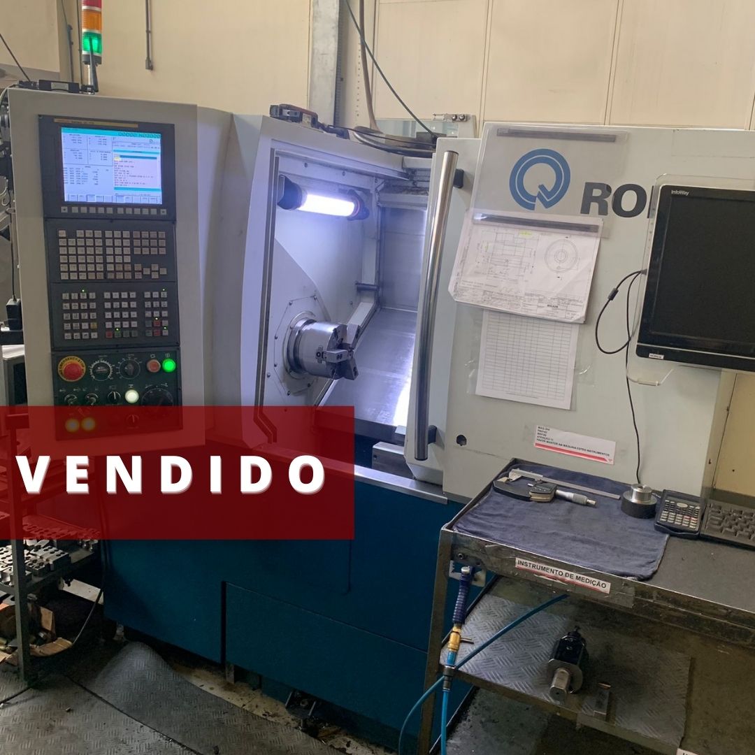 TORNO CNC ROMI GL 280 M COM FERRAMENTA ACIONADA 2018